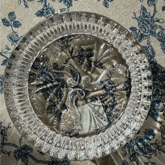 Waterford Crystal Other - Waterford Best Wishes Seahorse Wine Bottle Coaster